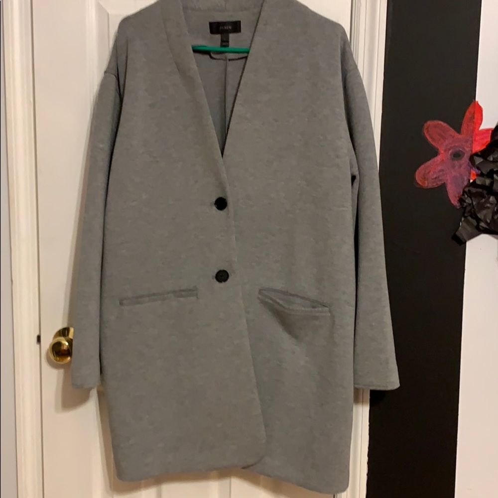 J Crew Knit Cocoon Coat